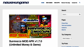 What Newshungama.com website looked like in 2022 (1 year ago)