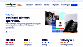 What Netgsm.com.tr website looked like in 2022 (1 year ago)
