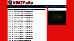 What Nbatv.site website looked like in 2022 (1 year ago)
