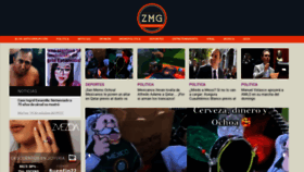 What Noticiaszmg.com website looked like in 2022 (1 year ago)