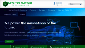What Newenglandwire.com website looked like in 2022 (2 years ago)