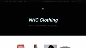 What Nhcclothing.com website looked like in 2022 (1 year ago)
