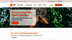 What Nn.cz website looked like in 2022 (1 year ago)