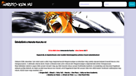 What Naruto-kun.hu website looked like in 2022 (1 year ago)