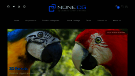 What Nonecg.com website looked like in 2022 (1 year ago)