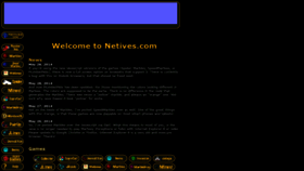 What Netives.com website looked like in 2022 (1 year ago)
