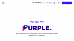 What Ncpurple.com website looked like in 2022 (1 year ago)