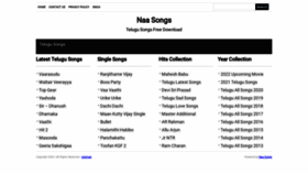 What Naasongsnew.com website looked like in 2022 (1 year ago)