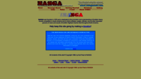 What Nasgaweb.com website looked like in 2022 (1 year ago)