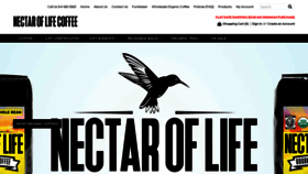 What Nectar-of-life.com website looked like in 2022 (1 year ago)