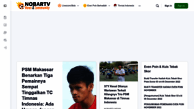 What Nobartv.co.id website looked like in 2022 (3 years ago)