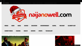 What Naijanowell.com website looked like in 2022 (1 year ago)