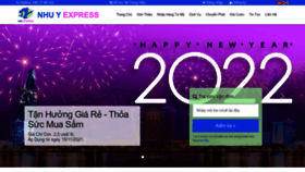 What Nhuyexpress.com.vn website looked like in 2022 (1 year ago)