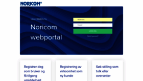 What Noricomordre.no website looked like in 2022 (1 year ago)