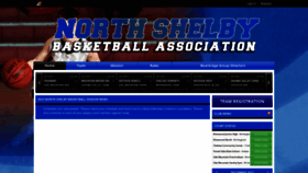 What Nsbahoops.com website looked like in 2022 (1 year ago)