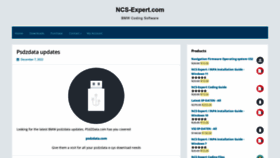 What Ncs-expert.com website looked like in 2022 (1 year ago)