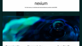 What Nexiumtab.online website looked like in 2022 (1 year ago)