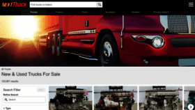 What Nexttruckonline.com website looked like in 2022 (1 year ago)
