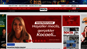 What Noktagazetesi.com.tr website looked like in 2022 (3 years ago)