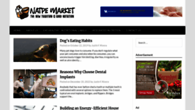 What Natpemarket.com website looked like in 2022 (1 year ago)