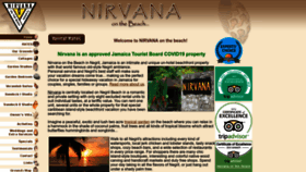What Nirvananegril.com website looked like in 2023 (1 year ago)