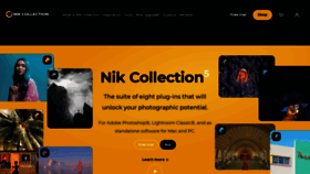 What Nikcollection.dxo.com website looked like in 2023 (1 year ago)