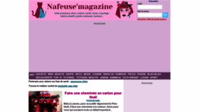 What Nafeusemagazine.com website looked like in 2023 (1 year ago)