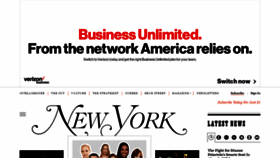 What Nymag.com website looked like in 2023 (1 year ago)