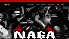 What Nagafighter.com website looked like in 2023 (1 year ago)