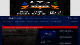 What Nbcbayarea.com website looked like in 2023 (1 year ago)