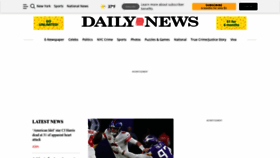 What Nydailynews.com website looked like in 2023 (1 year ago)