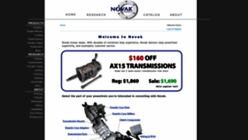 What Novak-adapt.com website looked like in 2023 (1 year ago)