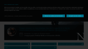What Notaire.be website looked like in 2023 (2 years ago)
