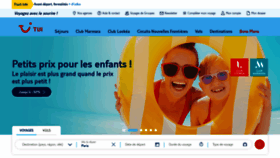 What Nouvelles-frontieres.fr website looked like in 2023 (1 year ago)