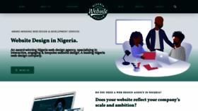 What Nigeriawebsitedesign.com website looked like in 2023 (1 year ago)