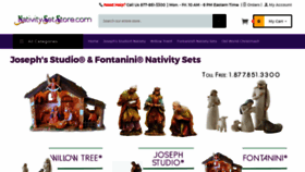 What Nativitysetstore.com website looked like in 2023 (1 year ago)