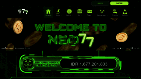 What Neo77.net website looked like in 2023 (1 year ago)