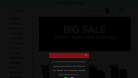 What Nflstoreonlineshopping.us website looked like in 2023 (1 year ago)