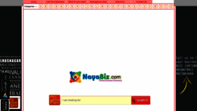 What Nayabiz.com website looked like in 2023 (1 year ago)