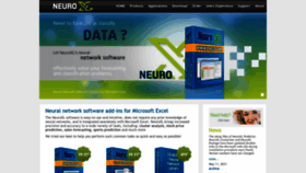 What Neuroxl.com website looked like in 2023 (1 year ago)