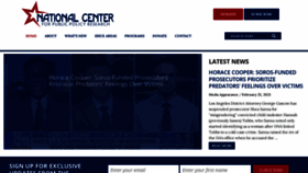 What Nationalcenter.org website looked like in 2023 (2 years ago)