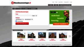 What Nieuwbouw-woningen.nl website looked like in 2023 (1 year ago)