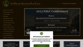 What Nationalaglawcenter.org website looked like in 2023 (1 year ago)