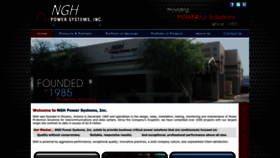 What Nghpower.com website looked like in 2023 (1 year ago)