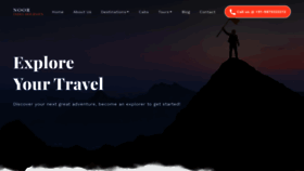 What Noorindiaholidays.in website looked like in 2023 (1 year ago)