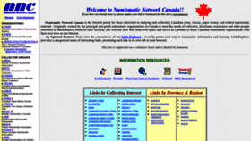 What Nunet.ca website looked like in 2023 (1 year ago)