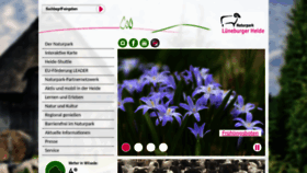 What Naturpark-lueneburger-heide.de website looked like in 2023 (1 year ago)