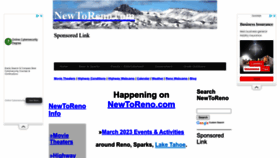 What Newtoreno.com website looked like in 2023 (1 year ago)