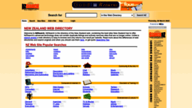 What Nzsearch.co.nz website looked like in 2023 (2 years ago)