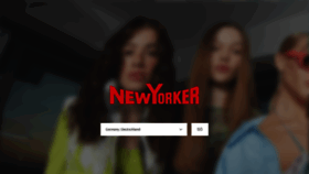 What Newyorker.de website looked like in 2023 (1 year ago)
